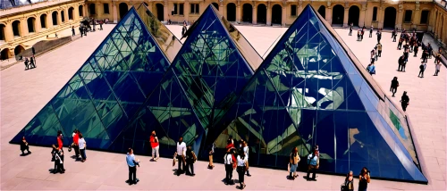 glass pyramid,louvre museum,louvre,quadrangles,pyramide,extrapyramidal,palais de chaillot,triad,pyramidal,tilt shift,triangulation,pyramid,kaleidoscape,polygonal,mypyramid,faceted,the center of symmetry,bipyramid,pyramids,polytope,Art,Artistic Painting,Artistic Painting 40