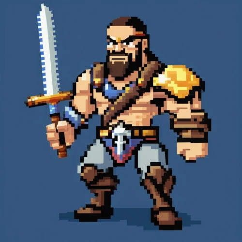 barbarian,barbarigo,krondor,barret,pixel art,mercenaria,berzerker,krietor,sandokan,chronicon,haggar,gimli,rurik,tizoc,dagur,rhodian,riki,tharakan,mercenario,stoick