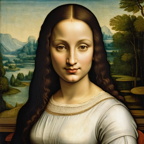 gioconda,perugino,mona lisa,monalisa,mona,pinturicchio,vinci,davinci,gioacchino,portrait of christi,uffizi,portrait of a girl,lacerta,portrait of a woman,tretchikoff,sfumato,bronzino,pinakothek,memling,raffaello,Art,Classical Oil Painting,Classical Oil Painting 03