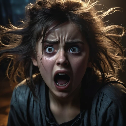 scared woman,lindsey stirling,weeping angel,scary woman,annabeth,alita,peletier,eponine,the girl's face,photoshop manipulation,hermione,astonishment,bhoot,milioti,lydia,unhinged,hermias,arya,gothika,possesion,Illustration,Paper based,Paper Based 02
