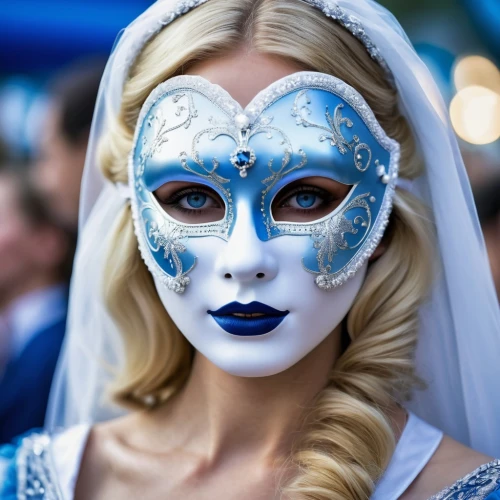the carnival of venice,venetian mask,masquerade,masques,blue enchantress,face paint,maschera,blue demon,mascarade,bluebeard,masque,maske,suit of the snow maiden,masquerading,carnevale,ice queen,the snow queen,with the mask,blue white,unmask,Photography,General,Realistic