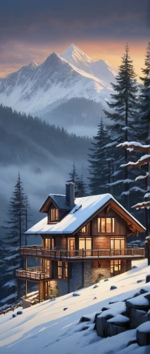 house in mountains,house in the mountains,mountain hut,winter house,mountain huts,the cabin in the mountains,snowy landscape,snow landscape,winter landscape,chalet,christmas landscape,alpine village,winter background,alpine style,alpine landscape,ski resort,snow house,verbier,alpine hut,ortler winter,Conceptual Art,Sci-Fi,Sci-Fi 01