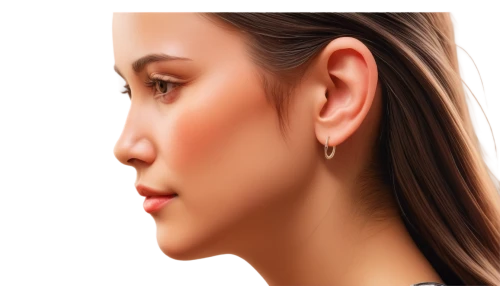 rhinoplasty,portrait background,woman's face,cartilage,hearing,glance,regard,auricle,airbrushing,woman face,cartilages,skin texture,profile,derivable,woman thinking,ear,woman portrait,profiles,pointed nose,self hypnosis,Conceptual Art,Oil color,Oil Color 13