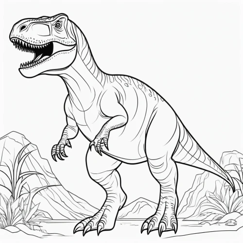 phytosaurs,dicynodon,dicynodont,synapsid,utahraptor,cynodont,camptosaurus,phytosaur,titanosaurian,corythosaurus,guanlong,baryonyx,dicynodonts,acrocanthosaurus,theropod,thecodontosaurus,albertosaurus,archosaurs,coelurosaurian,stegosaurs,Illustration,Black and White,Black and White 04