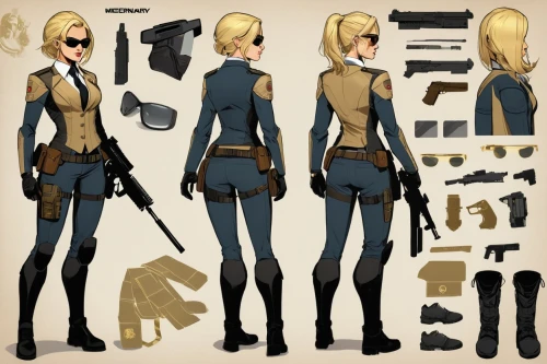 rifle,vector girl,girl with gun,girl with a gun,longhena,policewomen,heavy object,bulletgirl,police uniforms,a uniform,camie,spy visual,spy,zhomova,policewoman,kalashnikova,karavas,gunsmith,concept art,zofia,Unique,Design,Character Design