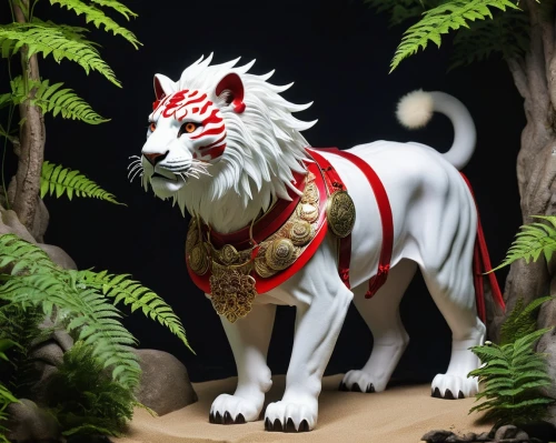 forest king lion,royal tiger,inuyasha,white tiger,rakshasa,liger,white lion,white bengal tiger,zebari,type royal tiger,amaterasu,tigon,lion white,king of the jungle,haefliger,inugami,shiranui,bubastis,tigerstar,inuzuka,Photography,General,Realistic