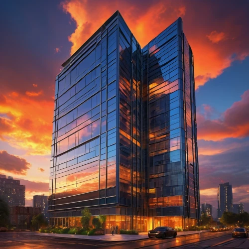 glass facade,glass building,glass facades,office buildings,office building,vdara,capitaland,calpers,citicorp,genzyme,pc tower,company headquarters,highmark,tishman,phototherapeutics,structural glass,costanera center,bridgepoint,deloitte,rotana,Art,Artistic Painting,Artistic Painting 41