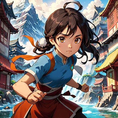 yanmei,katara,longmei,xiaoyu,inuyasha,minmei,maoyuan,yongmei,korra,zhiyuan,sango,yashima,haibei,himawari,maozhen,kumiko,chunmei,tenri,muramasa,huanghua,Anime,Anime,Traditional