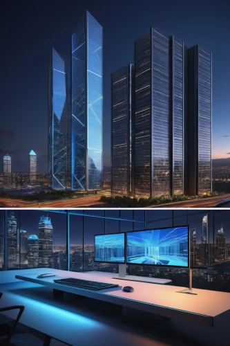 cybercity,sky apartment,cityscape,cyberport,sky space concept,skyscrapers,plasma tv,television,futuristic architecture,city skyline,urban towers,panoramas,capcities,hypermodern,hdtvs,skyscraper,city panorama,3d background,pc tower,tv,Conceptual Art,Daily,Daily 22