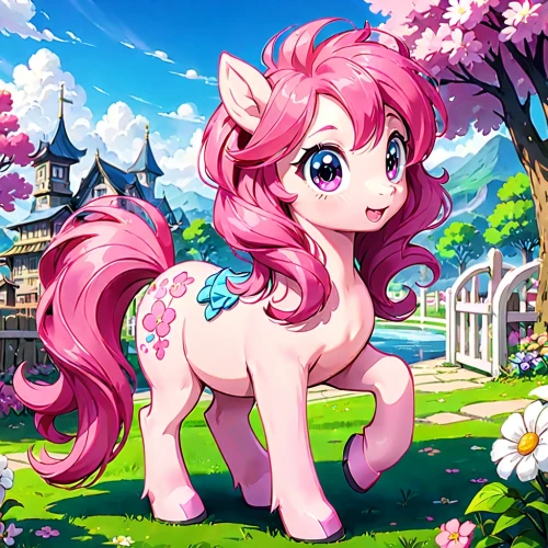 pinkie,pony farm,girl pony,ponk,ponette,flutters,pony,ponys,poni,euphemia,pone,spring background,springtime background,poneys,ponytailed,pegasi,blossman,mlp,spring unicorn,clop,Anime,Anime,Traditional