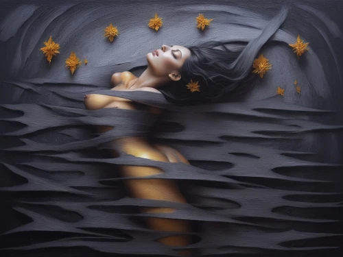heatherley,siren,conceptual photography,dreamscapes,metamorphoses,photomanipulation,photo manipulation,jianfeng,cocooned,indolent,fantasy picture,fantasy art,dream art,fallen petals,isolated butterfly,dark art,cloves schwindl inge,submerging,world digital painting,languid,Photography,Artistic Photography,Artistic Photography 11