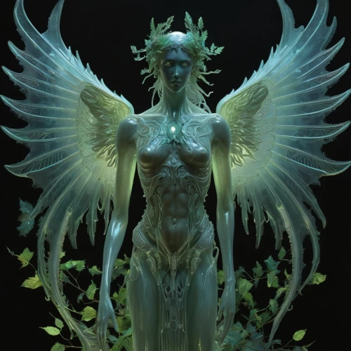 dryad,faerie,archangel,dryads,faery,seraphim,eidolon,cherubim,harpy,unseelie,elven,varuna,prospera,garuda,seelie,the archangel,sylph,fairie,sylphs,undine,Illustration,Realistic Fantasy,Realistic Fantasy 47