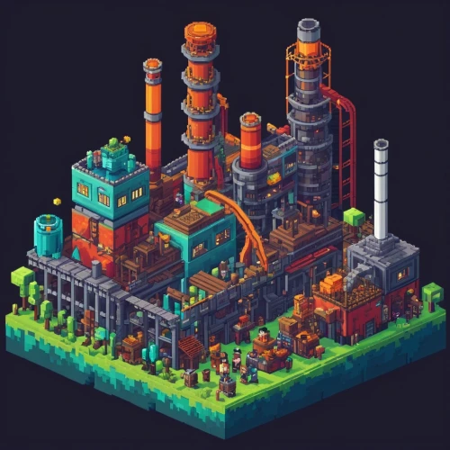 industrial plant,refinery,factories,industrial ruin,industrial landscape,heavy water factory,oil refinery,industrial area,chemical plant,furnaces,powerplants,industrial,industries,power plant,biorefinery,industry,mining facility,factory chimney,smelter,smeltery