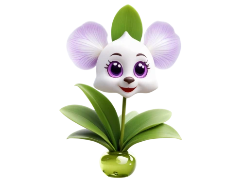 orchidaceae,flowers png,cartoon flower,flower background,orchid flower,rocket flower,lily of the valley,elven flower,grape-grass lily,flowerdew,tulip background,flower animal,lily of the field,orchid,butterwort,bunny on flower,white orchid,lantern plant,flower vase,stylidium,Unique,3D,3D Character