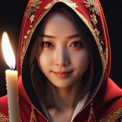 sanxia,qianwen,jinling,haixia,fortuneteller,mongolian girl,xianwen,yunxia,bingqian,qianfei,xiaohua,candlelight,jingqian,xiaoyan,daxia,yangzi,zhiyuan,fantasy portrait,xiaoxi,shijie,Photography,General,Realistic