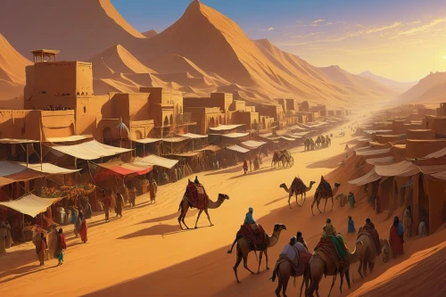 harran,bedouins,camel caravan,bedouin,caravanserai,nomadic people,caravanserais,barsoom,tuareg,fremen,nomads,afar tribe,merzouga,tuaregs,flaming mountains,kemet,souk,caravans,semidesert,benmerzouga