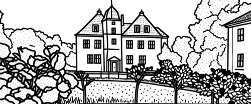 houses clipart,bethlen castle,colditz,haunted castle,macpaint,witch house,witch's house,townhouses,wolfsberg,escher village,waldburg,eltingville,houses silhouette,beguinage,estates,waldeck castle,castle of the corvin,woodring,mainau,chateau,Design Sketch,Design Sketch,Rough Outline