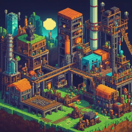 refinery,industrial plant,industrial area,industrial landscape,mining facility,oil refinery,factories,biorefinery,industrial ruin,heavy water factory,cybertown,chemical plant,postapocalyptic,industrija,industrial fair,industrial,industries,microdistrict,skyscraper town,refineries