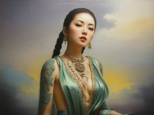 vietnamese woman,asian woman,zuoying,jianfeng,jianying,sichuanese,yanzhao,liangying,oriental princess,youliang,jianxing,oriental girl,wenzhao,yuanying,rongfeng,oriental painting,orientalist,xueying,yufeng,xuebing,Illustration,Realistic Fantasy,Realistic Fantasy 08
