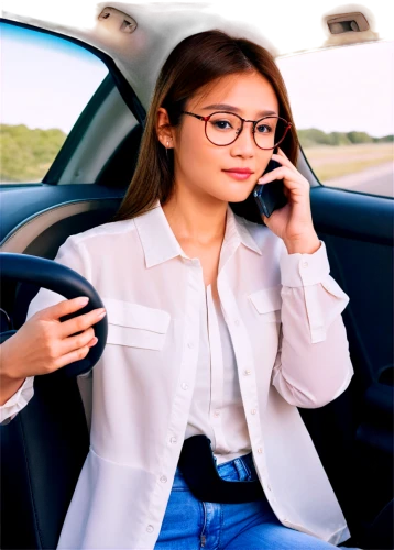 secretarial,blur office background,cornelisse,girl in car,on the phone,business woman,businesswoman,bussiness woman,lakorn,pangako,woman in the car,phone call,commercial,saleslady,car model,elle driver,business girl,woman holding a smartphone,stressed woman,car assessment,Illustration,Japanese style,Japanese Style 18