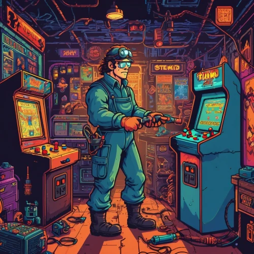 cyberpunk,technician,mechanic,repairman,industries,cyberpatrol,cyberpunks,technirama,technological,cyberworld,retro technology,engineer,computer games,cyber,cyberscene,mute,contra,technophobia,computerworld,cybertown