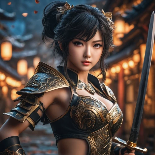 female warrior,yuanji,kitana,xiahou,chunli,bellona,yangmei,diaochan,swordswoman,beautiful girls with katana,xiaohua,qianwen,xixia,warrior woman,masamune,yongmei,xiaomei,tianxia,fantasy warrior,dianbai,Photography,General,Fantasy