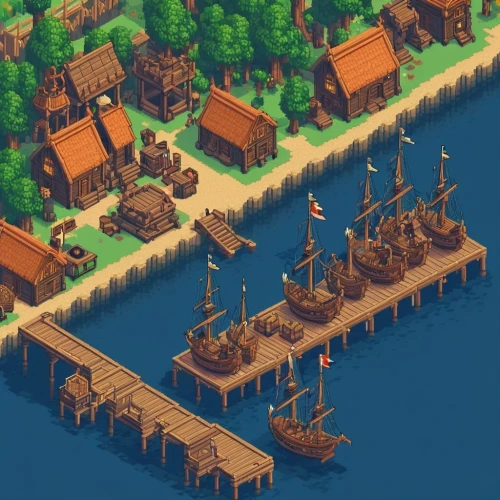 shipwrights,fishing village,docks,ship yard,harbor,popeye village,harborfront,harbor area,docked,shipwright,wooden pier,pirate treasure,collected game assets,port,old ships,wooden construction,undocked,harbour,jamestown,seaport