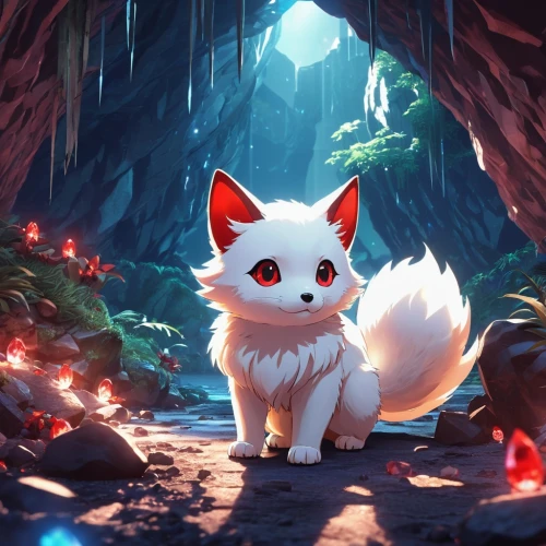 white fox,chua,cute fox,lumi,little fox,adorable fox,zwei,yukai,arctic fox,kitsune,korin,woolfe,puxi,atoki,pomeranian,bingbu,inu,ori,garden-fox tail,inari,Photography,General,Realistic