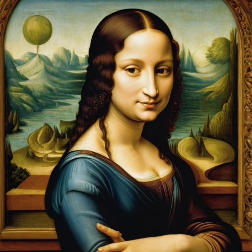 gioconda,monalisa,mona lisa,mona,vinci,perugino,parmigianino,pinturicchio,uffizi,davinci,azzurra,bronzino,portrait of a girl,tiziano,tretchikoff,raffaello,vesta,delatour,portrait of a woman,leonardo,Art,Classical Oil Painting,Classical Oil Painting 03