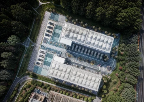 shenzhen vocational college,technopark,embl,epfl,kaist,kansai university,hynix,biozentrum,certegy,fachhochschule,saclay,digitalglobe,estec,data center,wartsila,fachhochschulen,fraunhofer,sanatoriums,sewage treatment plant,technion,Landscape,Landscape design,Landscape Plan,Realistic