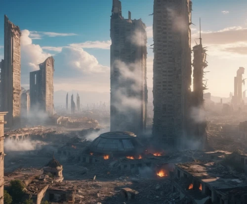 cardassia,destroyed city,coruscant,delamar,coruscating,cryengine,terraform,barrayaran,varsavsky,skylstad,eidos,khark,ordos,theed,post-apocalyptic landscape,areopolis,cosmodrome,terraformer,futuristic landscape,ulnaris,Photography,General,Realistic