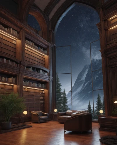 bookcases,bookshelves,bookcase,reading room,dreamfall,study room,sleeping room,bookshelf,bibliotheca,livingroom,bibliotheque,inglenook,book wallpaper,bookish,library,great room,sky space concept,3d rendering,starry sky,dreamhouse,Illustration,Realistic Fantasy,Realistic Fantasy 12