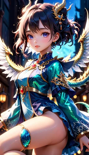 baroque angel,seraphim,rem in arabian nights,fairie,seraph,valkyrie,blue bird,angel wing,winged,sakuya,siero,winged heart,harpy,tianyi,chrysis,wings,fire angel,shiron,maplestory,yanmei,Anime,Anime,Cartoon