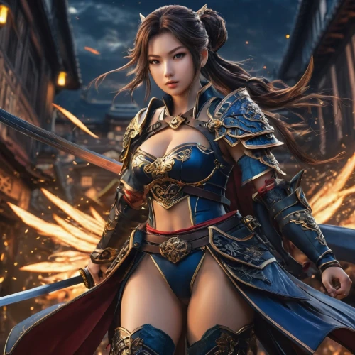 yuanji,diaochan,female warrior,chunli,haixia,kitana,xuanwei,xiaoyan,yangmei,yuanhong,xiaohua,qianwen,isabela,xianwen,xuanxu,vayne,lezha,yuliang,longmei,bellona,Photography,General,Fantasy