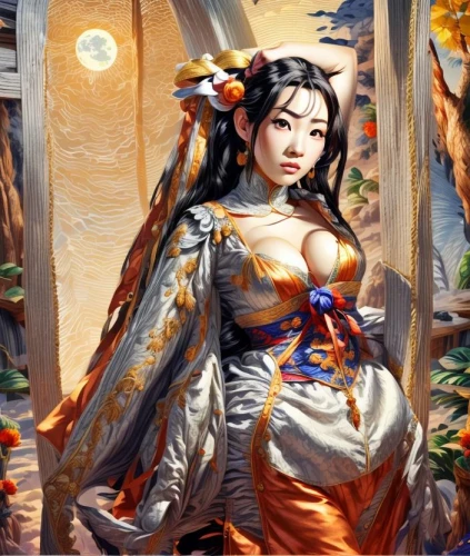 diaochan,kuanyin,longmei,qingyi,jianyin,guanyin,oiran,xiaoyu,amaterasu,yangmei,yi sun sin,jingqian,oriental princess,tianxia,qianwen,bingqian,geisha,xiaohua,yongmei,yuanpei