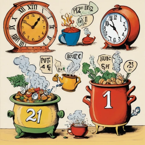 new year clock,food icons,cooking vegetables,systems icons,world clock,coffee tea illustration,new year clipart,life stage icon,clock,cooking ingredients,fairy tale icons,stockpot,culinary herbs,alimentation,cookware,food and cooking,pot pourri,icon set,hourcade,cookery,Illustration,Abstract Fantasy,Abstract Fantasy 23