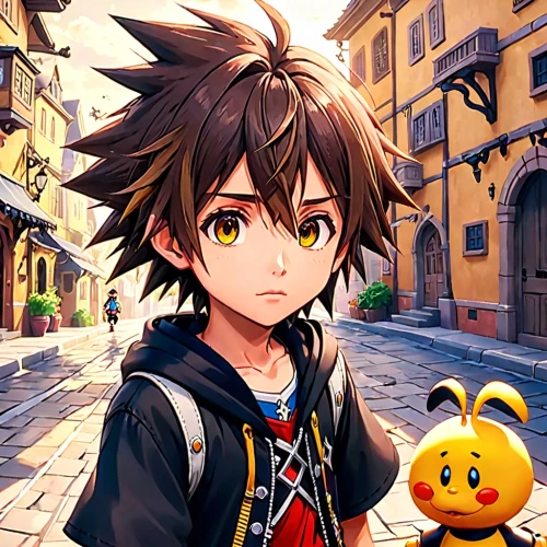 tsuna,sora,roxas,kweh,touma,riku,hayner,vongola,digimon,genda,denki,lowenthal,tsunayoshi,kh,tenma,ritsu,toori,pichu,rapota,chocobo,Anime,Anime,Traditional