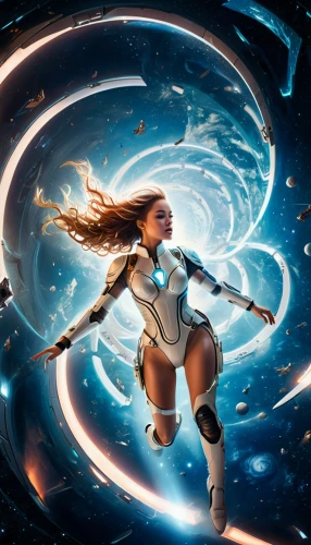 korra,katara,symetra,belldandy,sci fiction illustration,zauriel,korana,andromeda,zarina,soulforce,janna,leona,spiral background,astronema,allura,halfaker,blackfire,aquarius,chandra,femforce,Conceptual Art,Sci-Fi,Sci-Fi 24