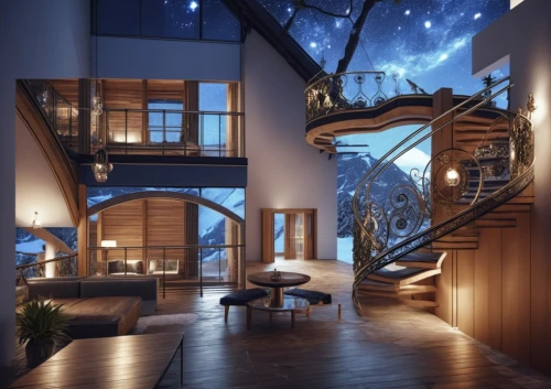 loft,dreamhouse,beautiful home,staircase,outside staircase,crib,staircases,the cabin in the mountains,luxury home interior,wooden stairs,sky apartment,stairs,house in the mountains,chalet,winding staircase,lofts,penthouses,tree house,house in mountains,stairwell,Photography,General,Realistic