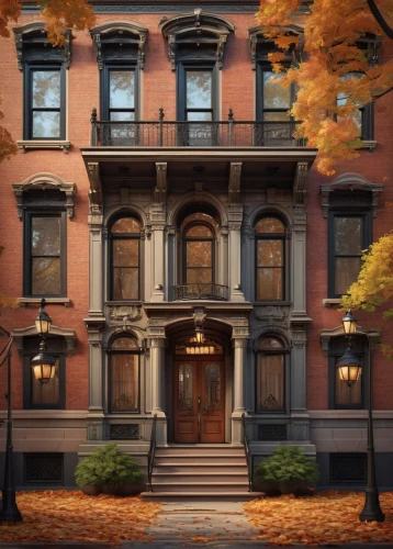 brownstones,brownstone,apartment building,apartment house,townhouse,rowhouses,nyu,uws,tenement,an apartment,nyac,apartments,mansard,harlem,townhome,maplecroft,old town house,autumn decoration,rowhouse,apthorp,Photography,Artistic Photography,Artistic Photography 13