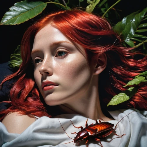 jingna,photoshoot butterfly portrait,red butterfly,polygonia,vanessa cardui,chastain,nymphs,seelie,biophilia,red fly,faery,red dragonfly,diwata,riga nymph,insecta,fantasy portrait,red eft,katydid,cicada,red head,Photography,Artistic Photography,Artistic Photography 02