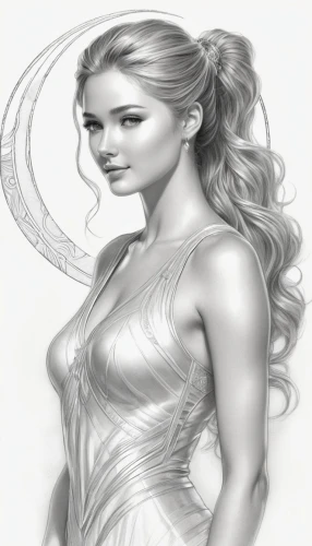 sigyn,katniss,celtic woman,margaery,antiope,aphrodite,airbrushing,elphi,frigga,gandhari,etheria,hippolyta,amphitrite,krita,megara,witchblade,kahlan,wonderwoman,celtic queen,hermias,Illustration,Black and White,Black and White 30