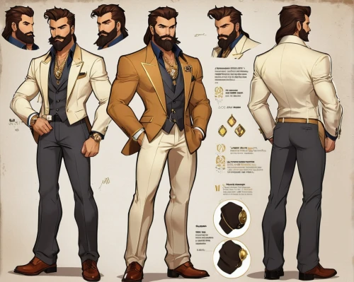 male character,suit of spades,men's suit,men clothes,lumberjack pattern,tailcoats,bohannon,sportcoat,debonair,tailcoat,blackwall,waistcoat,thorin,gentleman icons,gentlemanly,men's wear,bigby,profile sheet,plainclothesmen,male poses for drawing,Unique,Design,Character Design