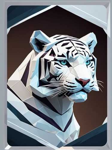 white tiger,white bengal tiger,blue tiger,tiger,life stage icon,siberian tiger,tiger png,diamond zebra,tigers,tiga,bengal tiger,lion white,rimau,tiger head,tigon,store icon,tigert,growth icon,tigerish,tigar,Unique,3D,Low Poly