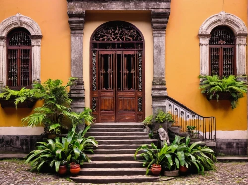 antiguaguatemala,porticoes,porticos,intramuros,barretos,antigua guatemala,delgada,coyoacan,house facade,cuernavaca,entranceway,entrada,front gate,colorful facade,porto alegre,doorways,front door,paracatu,nicaraguan cordoba,portal,Illustration,American Style,American Style 03