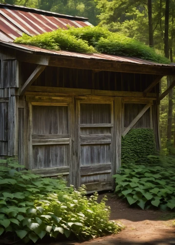 springhouse,garden shed,outbuilding,woodshed,shed,sheds,wooden hut,outbuildings,log cabin,longhouse,house in the forest,old barn,log home,farm hut,cabane,greenhut,barnhouse,forest house,forest chapel,cooling house,Art,Classical Oil Painting,Classical Oil Painting 30