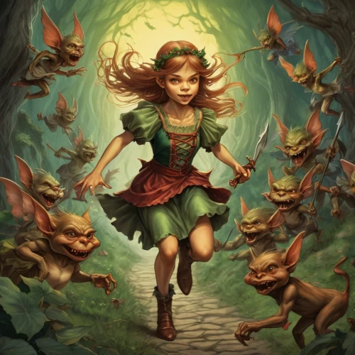 fae,fairy tale character,pied piper,alice in wonderland,fairytale characters,faerie,fairy tale icons,fablehaven,saria,little red riding hood,fairy world,kupala,red riding hood,game illustration,pugmire,fairies aloft,fairy forest,fantasy picture,fairy tale,faery,Illustration,Realistic Fantasy,Realistic Fantasy 02