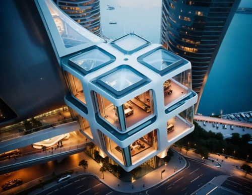 cubic house,morphosis,cube house,glass building,taikoo,futuristic architecture,sky apartment,glass facade,singapore landmark,difc,building honeycomb,cube stilt houses,modern architecture,sathorn,interlace,glass facades,residential tower,high rise building,overbuilding,bjarke,Photography,General,Cinematic