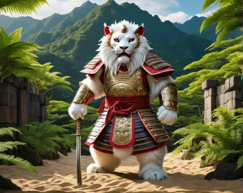 inuyasha,shennong,zebari,korin,rakshasa,forest king lion,amaterasu,turion,okami,wolpaw,wulin,atka,asian tiger,wukong,chima,ischua,white tiger,kenzan,cat warrior,goki,Photography,General,Realistic