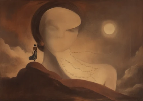 jianfeng,hosseinpour,mystical portrait of a girl,inanna,dali,stroyev,mourant,siggeir,gustavsen,woman thinking,hossein,apotheosis,hosseini,gholamhossein,mouring,stuever,mythographer,surrealist,christakis,mournful,Illustration,Realistic Fantasy,Realistic Fantasy 21